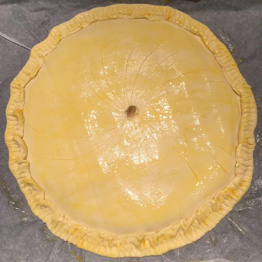 galette des rois dorée